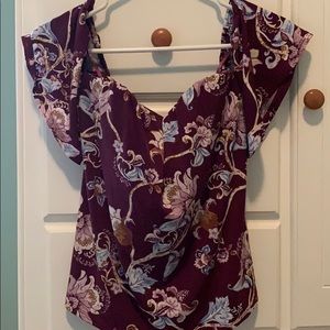 Purple blouse